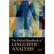 The Oxford Handbook of Linguistic Analysis