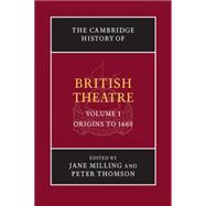 The Cambridge History of British Theatre