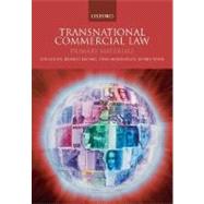 Transnational Commercial Law Primary Materials
