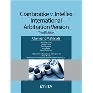 Cranbrooke v. Intellex, International Arbitration Version Claimant Materials