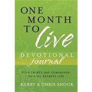 One Month to Live Devotional Journal