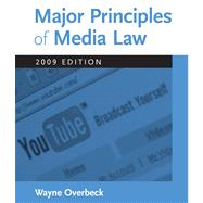 Major Principles of Media Law, 2009 Edition