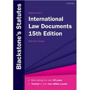 Blackstone's International Law Documents