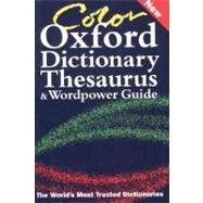Color Oxford Dictionary, Thesaurus, and Wordpower Guide