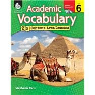Academic Vocabulary 25 Content-Area Lessons