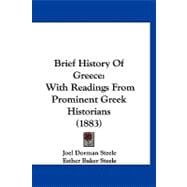 Brief History of Greece : With Readings from Prominent Greek Historians (1883)