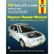 VW Golf, GTI, & Jetta, 1999 thru 2005 Haynes Repair Manual