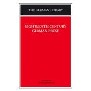 Eighteenth Century German Prose