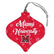Miami University Legacy Snowflakes Ornament
