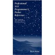 Professional Sas Programmer's Pocket Reference