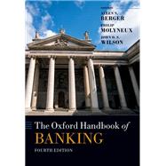 The Oxford Handbook of Banking