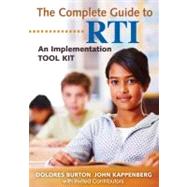 The Complete Guide to RTI; An Implementation Toolkit