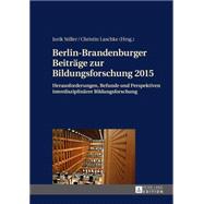 Berlin-brandenburger Beitraege Zur Bildungsforschung 2015