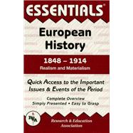 European History: 1848 to 1914 Essentials