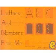 Letters and Numbers for Me