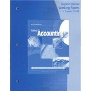 Working Papers, Chapters 17-24 for Gilbertson/Lehman's Century 21 Accounting: Multicolumn Journal, 9th