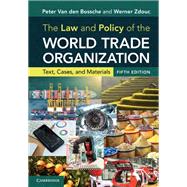 LAW+POLICY OF WORLD TRADE ORGANIZATION