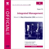 CIMA Study Systems 2006: Integrated Management