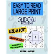 Easy to Read Large Print Sudoku