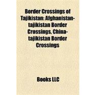 Border Crossings of Tajikistan