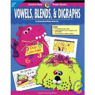 School-to-Home Phonics Readers, Grades K-1 : Vowels, Blends, and Digraphs