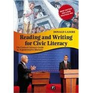 Reading and Writing for Civic Literacy: The Critical Citizen's Guide to Argumentative Rhetoric. Brief edition.