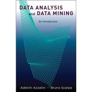Data Analysis and Data Mining An Introduction