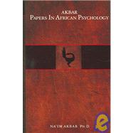 Akbar Papers In African Psychology