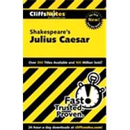 CliffsNotes<sup>®</sup> on Shakespeare's Julius Caesar,9780764587108