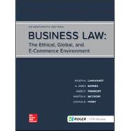 Business Law: The Ethical, Global, and E-Commerce Environment [Rental Edition]