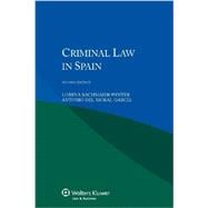 Iel Criminal Law in Spain 2E