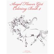 Angel Flower Girl Adult Coloring Book