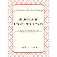 Studies In Problem Texts