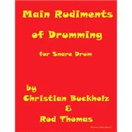 Main Rudiments of Drumming for Snare Drum