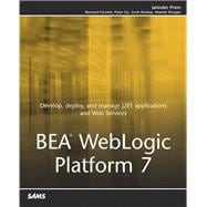 BEA WebLogic Platform 7,9780789727121