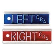 Custom Right & Left Elite X-Ray Markers (Item# LMTA-2E)