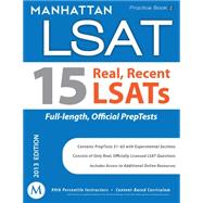 15 Real, Recent LSATs : Manhattan LSAT Practice Book