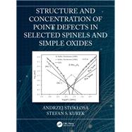 Structure and Concentration of Point Defects in Selected Spinels and Simple Oxides