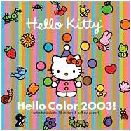 Hello Kitty, Hello Color 2003 Wall Calendar
