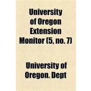 University of Oregon Extension Monitor