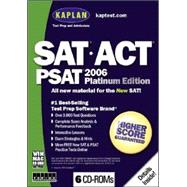 Kaplan GMAT/GRE/SAT 2006 Platinum Edition