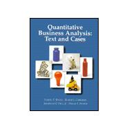 Quantitative Business Analysis : Text and Cases