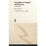 Intensifiers in English and German: A Comparison