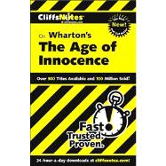 CliffsNotes on Wharton's The Age of Innocence