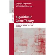 Algorithmic Game Theory