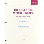 Bundle: The Essential World History, Volume II: Since 1500, Loose-leaf Version, 9th + MindTap, 1 term Printed Access Card