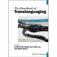 The Handbook of Translanguaging book cover, ISBN 9781394227136