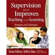 Supervision That Improves Teaching and Learning : Strategies and Techniques