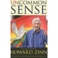 Uncommon Sense: From the Writings of Howard Zinn book cover, ISBN 9781594517136