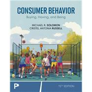 Consumer Behavior [Rental Edition],9780135397138